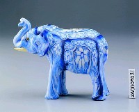 藏品(動物蠟燭(大象))的圖片